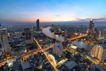 Chao Phraya River, a major river in Thailand