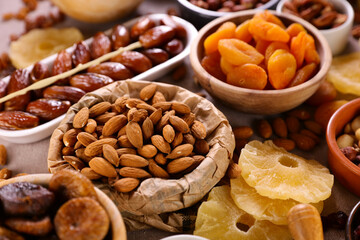 assorted of dry fruit