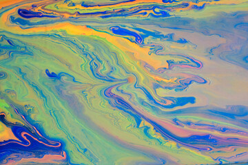 Abstract  ink painting background, Mixture of acrylic paints,   Inkscapes concept, colors