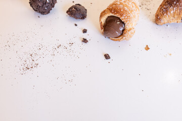 Delicious, sweet Italian pastry treats