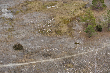 Steinbilder, Blick vom Mönchsberg auf den Steinbruch Jena, Thüringen, Deutschland