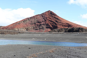 Paysage Volcanique Lanzarote Canaries Espagne  