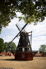 windmill in the country