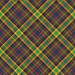 Rainbow Chevron Plaid Tartan textured Seamless Pattern Design