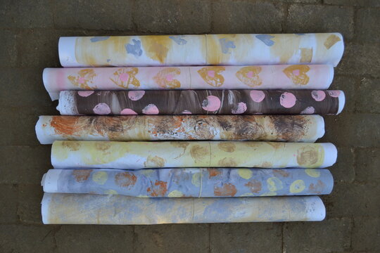 handmade wrapping laper