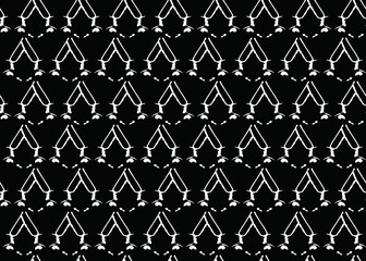 Vector texture background, seamless pattern. Hand drawn, black, white colors.