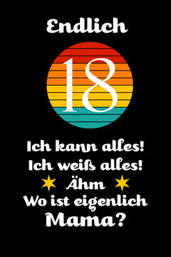 Endlich 18