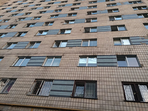 windows of a building