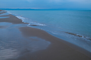 El Fangar peninsula, L'Alfacada Lake, The Ebre Delta Natural Park, Terres de l'Ebre, Tarragona, Catalonia, Spain