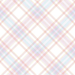 Rainbow Pastel Chevron Plaid Tartan textured Seamless Pattern Design