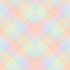 Rainbow Pastel Chevron Plaid Tartan textured Seamless Pattern Design