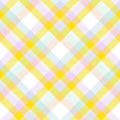 Rainbow Pastel Chevron Plaid Tartan textured Seamless Pattern Design