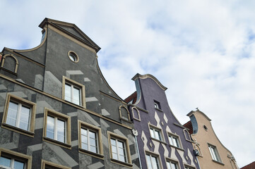 Kolorowe kamienice Gdańsk