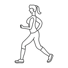 cartoon yoga. woman, girl and female health icon vector