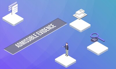 Admissible evidence concept on abstract design