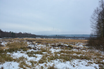 Rotes Moor in der Rh&ouml;n Hessen Winter