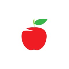 Apple vector illustration design icon logo template