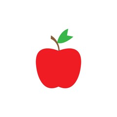 Apple vector illustration design icon logo template