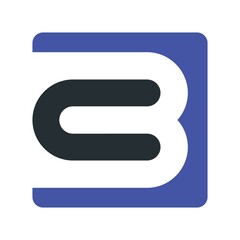 Obraz premium letter c logo b
