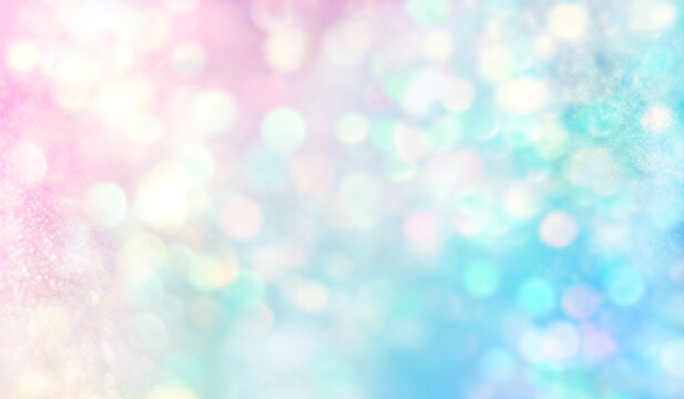 淡い桃色から淡い青緑色へ pale pink　bule　gradation