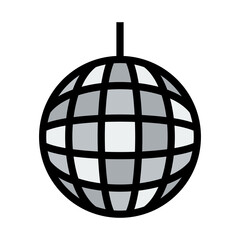 Party Disco Sphere Icon