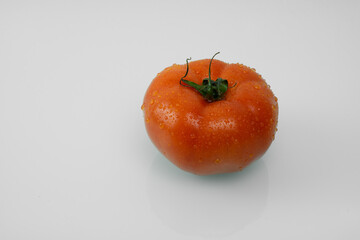 Tomato with Waterdrops