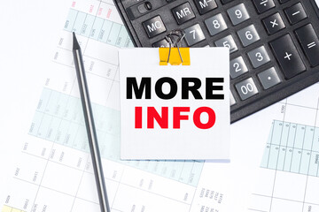 Text TAX SAVINGS on NOTEBOOK ,NOTEBOOK, CALCULATOR PENCIL on white background.