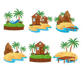 six islands scenes