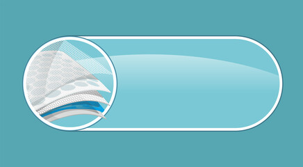 icon multilayer pictogram hygiene arrows