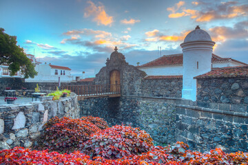 Castle of Santa Catalina at Santa Cruz de la Palma, Canary islands, Spain © dudlajzov