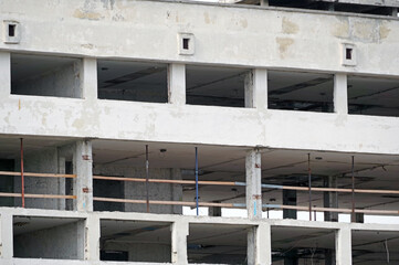 building that is being prepared for complete demolition