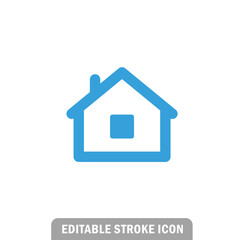 House vector icon. Home pictogram.