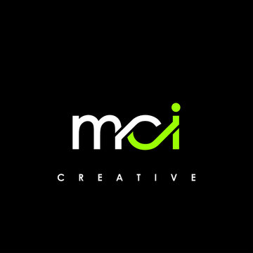 MCI Letter Initial Logo Design Template Vector Illustration
