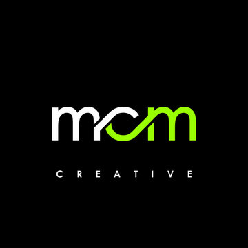 MCM letter logo creative design. MCM unique design Stock Vector