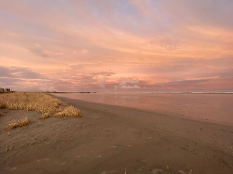 Wildwood Crest beach sunset © J Clifford 