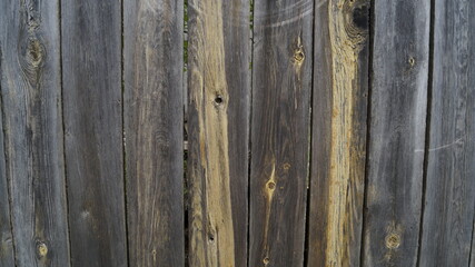 A wooden background made of grey planks