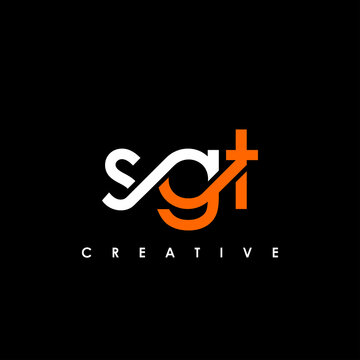 SGT Letter Initial Logo Design Template Vector Illustration