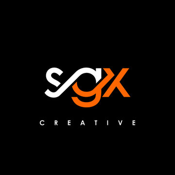 SGX Letter Initial Logo Design Template Vector Illustration
