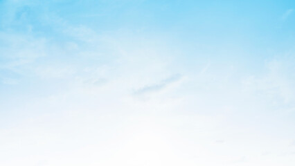 blue sky background with tiny clouds in Phuket Thailand