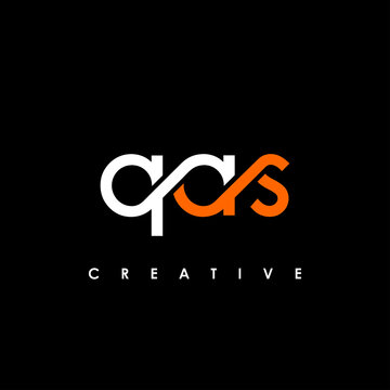 QAS Letter Initial Logo Design Template Vector Illustration