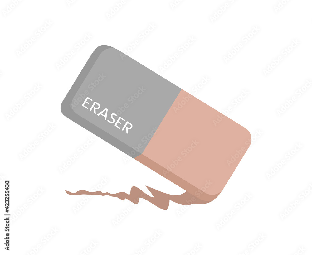 Canvas Prints design of eraser illustration