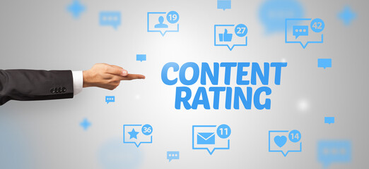 Close-Up Of Cropped Hand Pointing