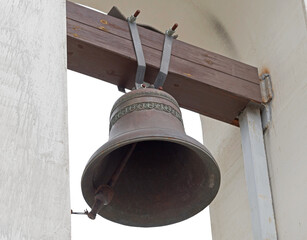 old and beautiful Church belfry