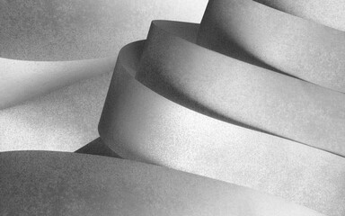 Geometric shapes made paper. Abstrac background