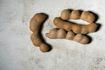 Sweet Tamarind a fruit that is sweet and sour