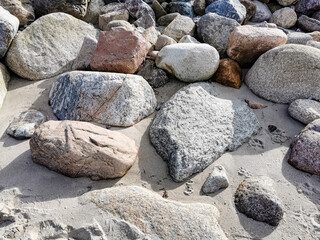 beach and sea in northern germany