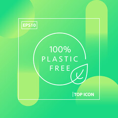 Fototapeta premium Vector icon and logo design template in simple linear style.