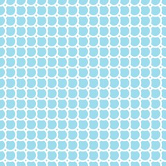 Simple pattern. Circle pattern. Seamless background. Fish scale pattern. Abstract geometric background in a marine theme. © Sudakarn