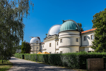 Fototapeta na wymiar Sternwarte auf dem Laurenziberg (Petrin), Prag