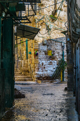 Empty Street, Old Jerusalem